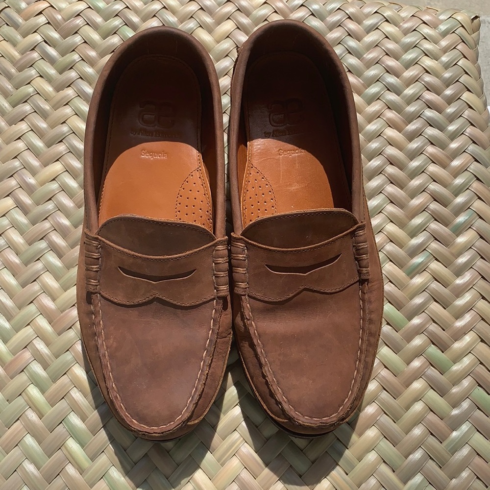 Men’s HAND Made Real LEATHER SHOES SZ. 10.5 LOFERS